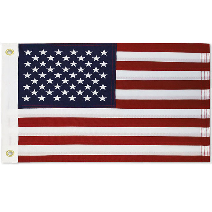 12" x 18" Dura-Star Embroidered American Flag