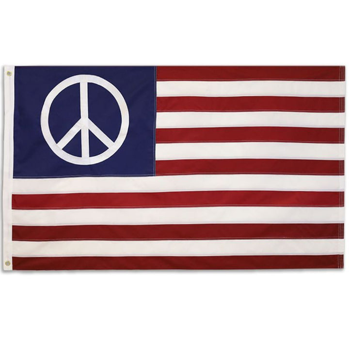 Peace Sign American Flag