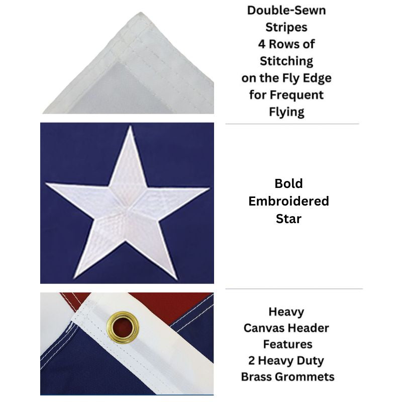 Texas Flag Features