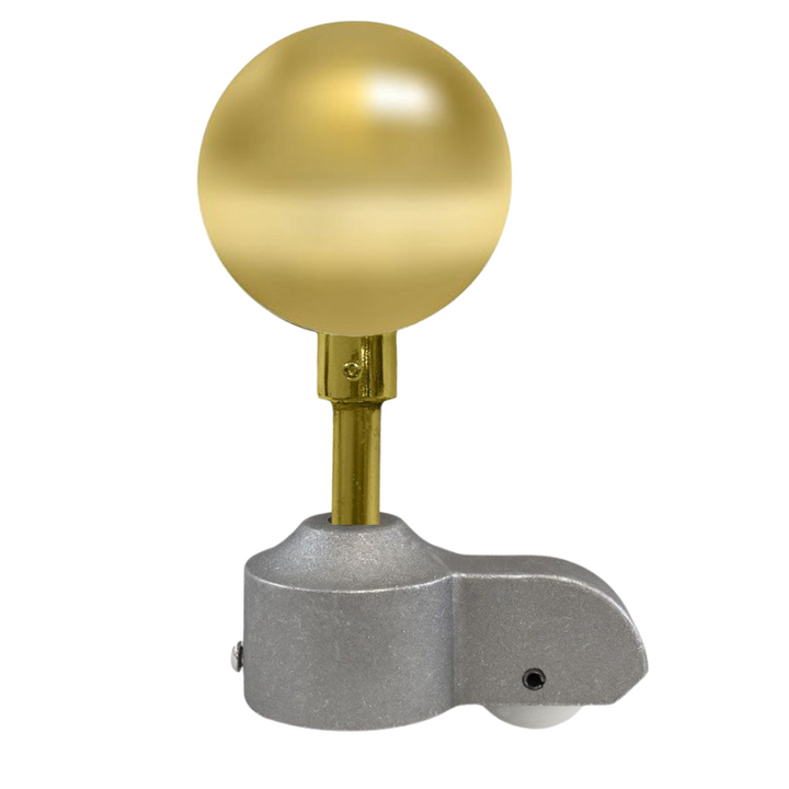 Gold Ball Top for 16 Ft In-Ground Flagpole