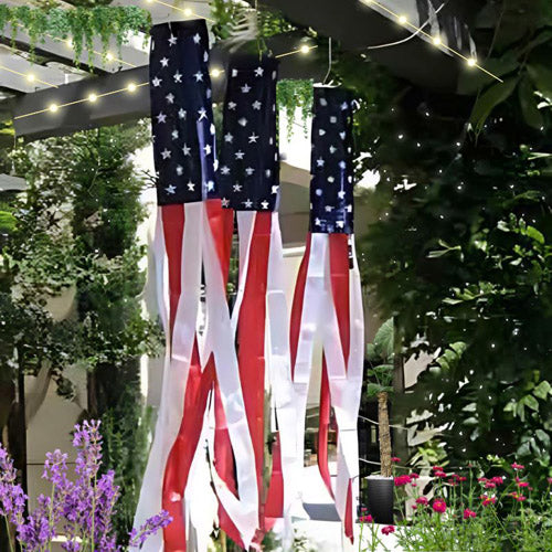 Poly-Star American Flag Windsock