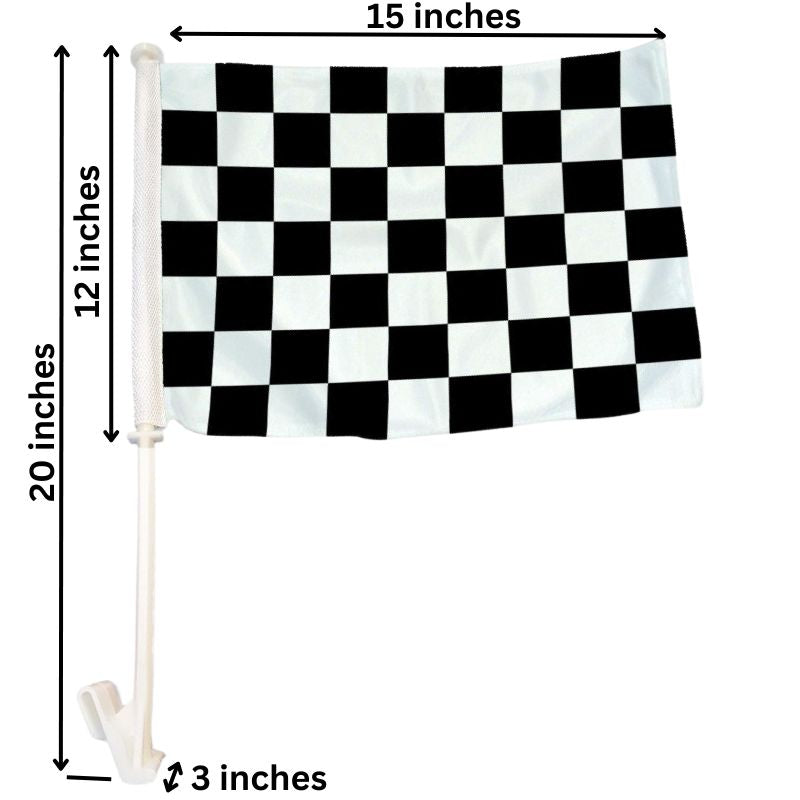 Car Flag Dimensions