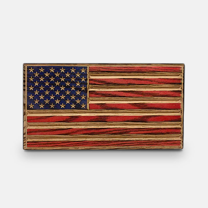 Flags of Valor Desktop Wooden American Flag