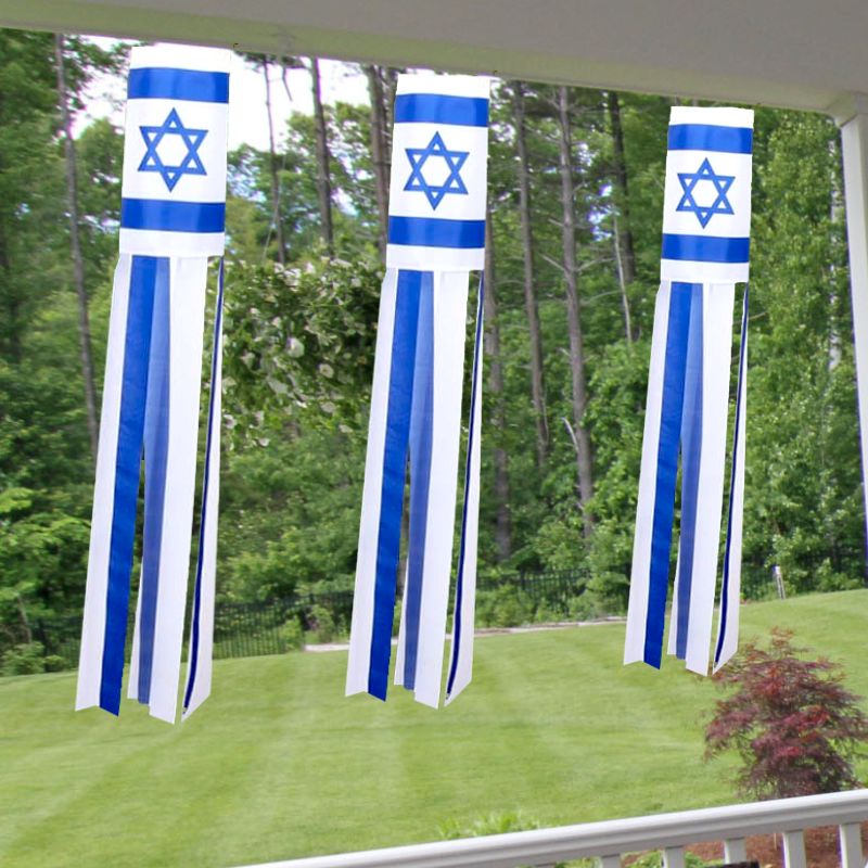 Israel Super Shiny Windsock