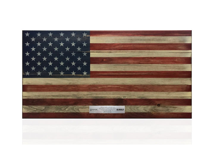 Flags of Valor Legacy Wooden Americana Flag