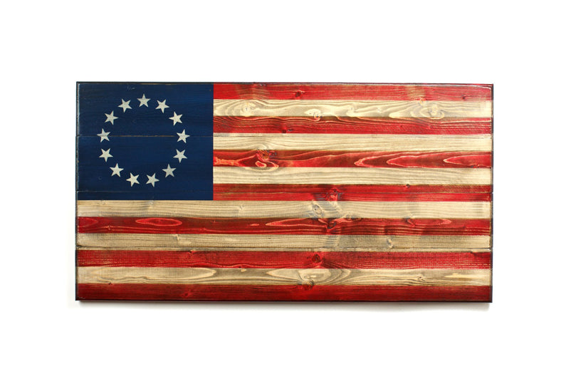 Flags of Valor Wooden American Flag