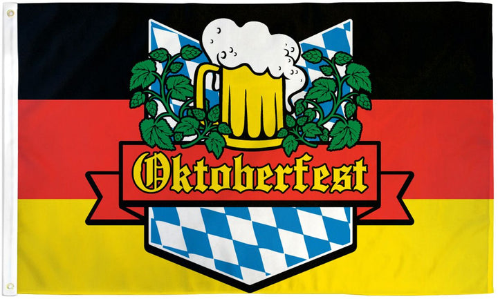 Poly-Star 3x5 Oktoberfest Flag