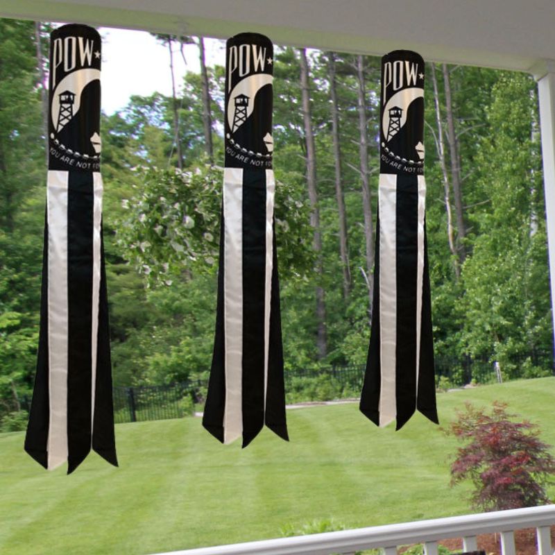 POW MIA  Super Shiny Windsock