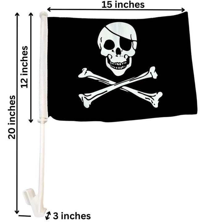 Car Flag Dimensions