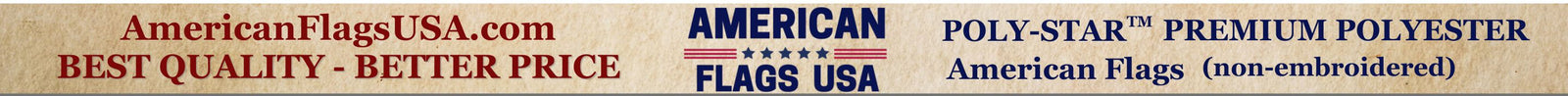 Poly-Star American Flags