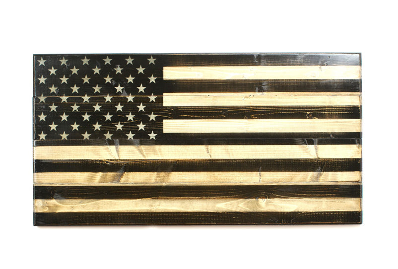 Flags of Valor American Wood Flag