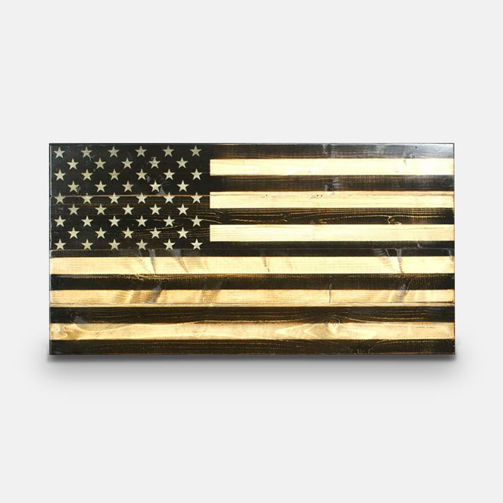 Flags of Valor Subdued American Wood Flag