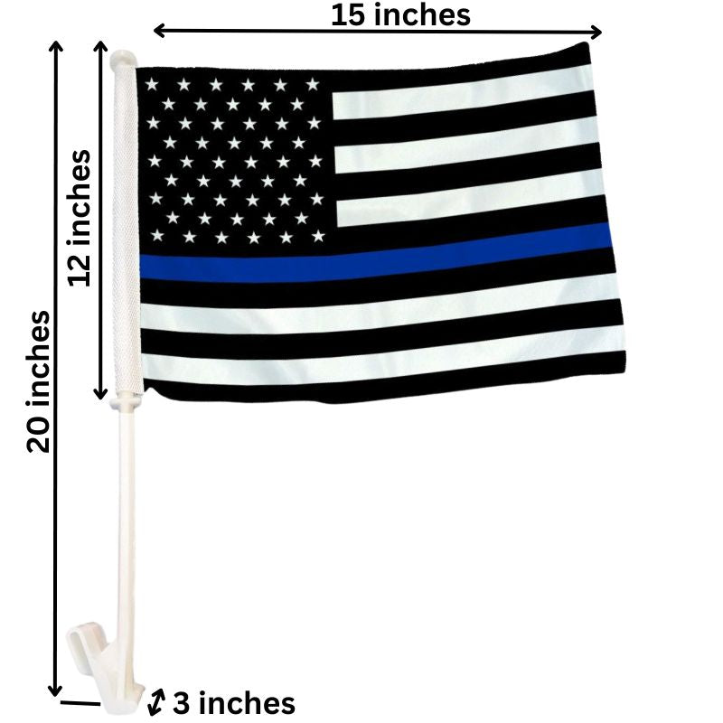 Car Flag Dimensions