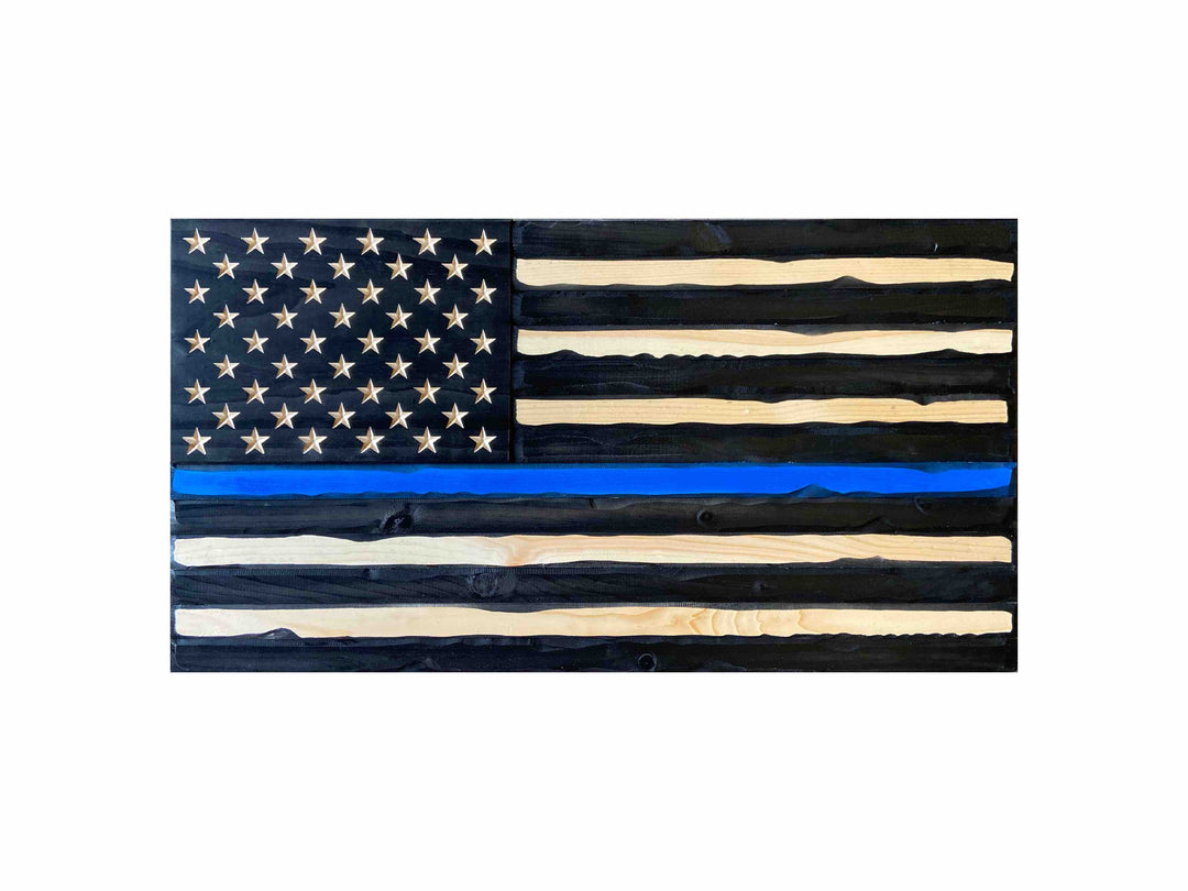 Flags of Valor - Homefront Thin Blue Line