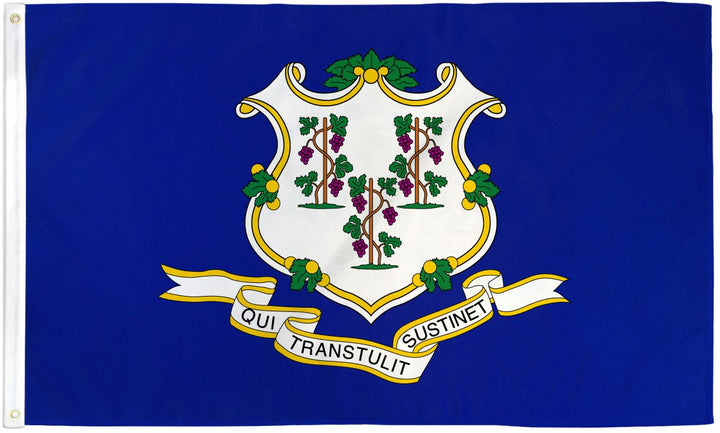 Poly-Star 3x5 Connecticut State Flag