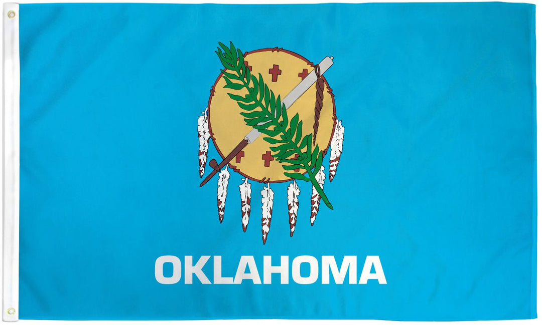 Poly-Star 3x5 Oklahoma State Flag