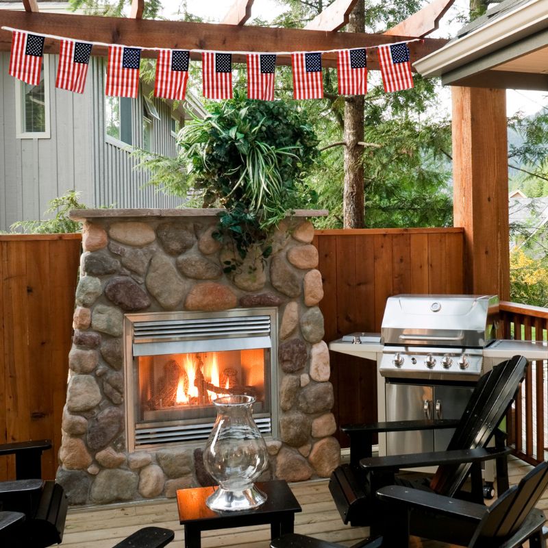 String Flag Display