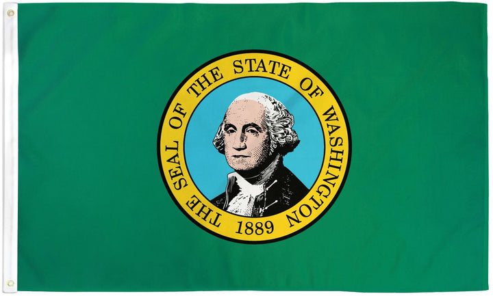 Poly-Star 3x5 Washington State Flag