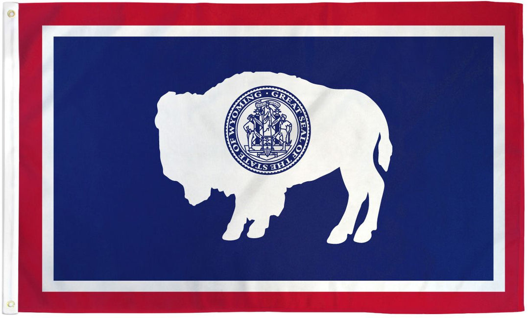 Poly-Star 3x5 Wyoming State Flag